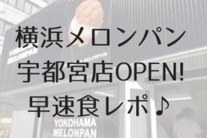 横浜メロンパン宇都宮のアイキャッチ画像