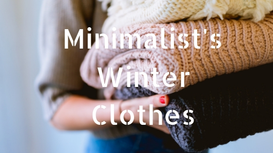 ミニマリストの冬服のアイキャッチ画像